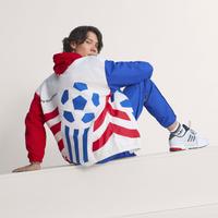 adidas World Cup 94 Graphic Woven Track Top - Model Seated Back View